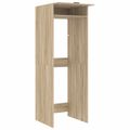 vidaXL Kabinet na práčku Sonoma 67,5 x 68 x 200 cm Kompozitné drevo