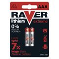 Lítiová batéria RAVER FR03 (AAA), 2 ks
