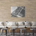 Grosfillex Nástenná dlaždica Gx Wall+ 10 ks drevo Hammam 17x120 cm