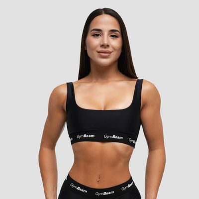 Vrchný diel plaviek Sporty Black - GymBeam, veľkosť L, veľkosť oblečenia L