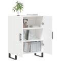 vidaXL Komoda biela 69,5x34x90 cm kompozitné drevo