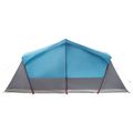 vidaXL Stan chata Modrá 480 x 273 x 205 cm Polyester a oceľ