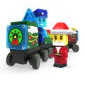 Magnetická stavebnica microMAGS Adventný kalendár 34 dielov