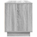 vidaXL TV skrinka s LED svetlami sivá sonoma 100x41x50 cm
