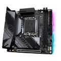GIGABYTE B760I AORUS PRO DDR4/LGA 1700/mITX Základní deska, Intel B760, LGA1700, 2x DDR4 DIMM (max. 64GB), 2x M.2, Wi-Fi, HDMI, DisplayPort, USB typ C, Mini-ITX