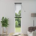 vidaXL Žalúzia Čierny 213 x 60 cm 25 mm PVC