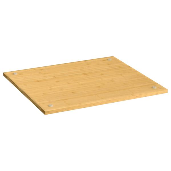 vidaXL Pokrývka na sporák 50x56x1,5 cm bambus