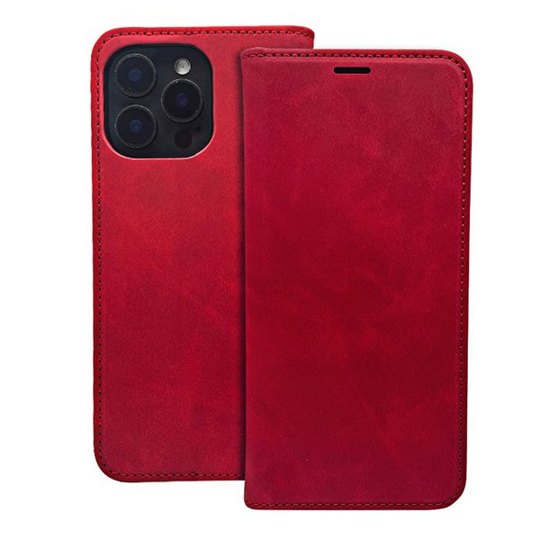 Smart Suede case for Xiaomi 17T red