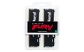 Kingston FURY Beast EXPO/DDR5/64GB/6000MHz/CL30/2x32GB/RGB/Black Operacní pamet, DDR5, 64GB (2× 32GB kit), 6000MT/s, DIMM, CL30, RGB podsvícení, cerná