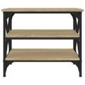 vidaXL Bočný stolík dub sonoma 55x38x45 cm spracované drevo