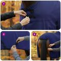 vidaXL Plášť pre kone Námornícka modrá 155 cm