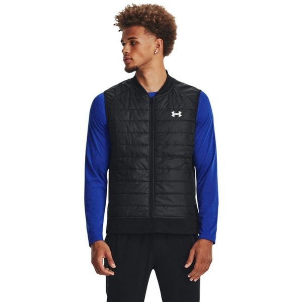 Pánska vesta Launch Insulated Vest Black - Under Armour, veľkosť M