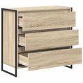 vidaXL Servírovacia skriňa Sonoma 79 x 36 x 75.5 cm Kompozitné drevo