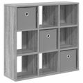 vidaXL Servírovacia skriňa Sivý Sonoma 73,5 x 24 x 69,5 cm