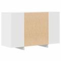 vidaXL Servírovacia skriňa Biela 120 x 41 x 75 cm Kompozitné drevo