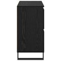 vidaXL Servírovacia skriňa Čierny dub 60 x 35 x 70 cm