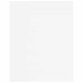 vidaXL Prídavné police 8 ks, biele 40x50x1,5 cm, drevotrieska