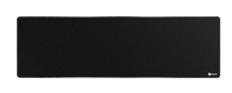 Podložka pod myš C-TECH MP-01XL, čierna, 900x270x4mm, obšité okraje