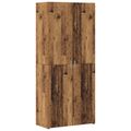vidaXL Highboard Staré drevo 80 x 42 x 185 cm