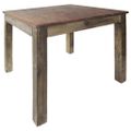 vidaXL Jedálenský stôl, zmes recyklovaného dreva 82x80x76 cm