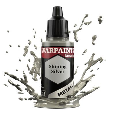 Army Painter: Fanatic Metallic - Shining Silver