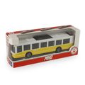 Autobus MHD žltý 16 cm - otváracie dvere