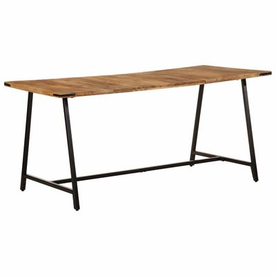 vidaXL Jedálenský stôl 160x80x75 cm masívne mangovníkové drevo
