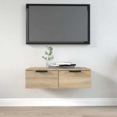 vidaXL Nástenná skrinka farba dubu sonoma 68x30x20 cm spracované drevo