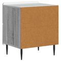 vidaXL Nočný stolík 2 ks Sivá sonoma 43 x 34,5 x 49,5 cm