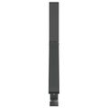 vidaXL Podpora strážcu snehu 6 ks Antracitová 29,5 x 3 x 34,5 cm Oceľ