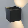 Modee LED čierna nástenná lampa 6W 515lm neutrálna biela (ML-LWL0007)