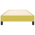 vidaXL Posteľný rám s boxspringom zelený 80x200 cm látka