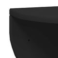 vidaXL Stenná polica 2 ks Čierna 48 x 24 x 24 cm Kompozitné drevo