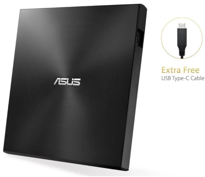 ASUS SDRW-08U9M-U čierna ultraslim DRW USB-C/A