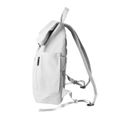 Batoh Rolltop White - GymBeam