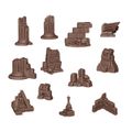 Dekorácia AK Interactive - Village Ruins (12 ks)