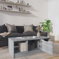 vidaXL Konferenčný stolík sivý dub sonoma 102x50x36cm kompozitné drevo