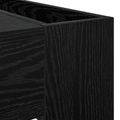vidaXL Konferenčný stolík Čierny dub 110 x 50 x 41 cm Kompozitné drevo