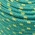 vidaXL Lodné lano zelené 14 mm 25 m polypropylén