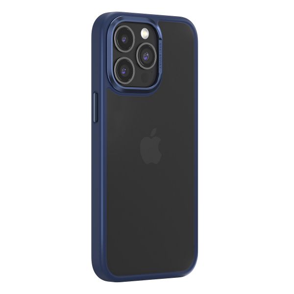 Puzdro Comma Joy Elegant pre iPhone 15 Pro Max modré