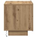 vidaXL Nočný stolík Remeselný dub 70 x 36 x 40,5 cm Kompozitné drevo