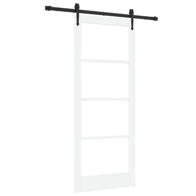 vidaXL Posuvné dvere ORKDAL Biela 83 x 202 cm