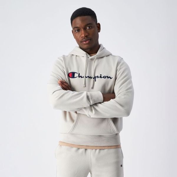 Mikina Big Logo Fleece Grey - Champion