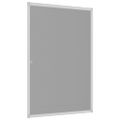 vidaXL Okenná sieťka proti hmyzu biela 80x120 cm