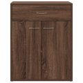 vidaXL Komoda hnedý dub 60x30x75 cm spracované drevo