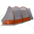 vidaXL Autosta 2 osoby sivý a oranžový vodeodolný