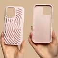 DIY puzdro na hadí vzor pre iPhone 14 6,1" ružová