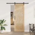 vidaXL Posuvné dvere ORKDAL 83 x 232 cm Borovicový masív