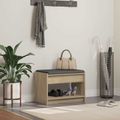 vidaXL Predsieňová lavica Sonoma dub 63 x 38 x 45 cm