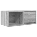 vidaXL TV stolíky 2 ks sivý dub sonoma 60x31x25,5 cm spracované drevo